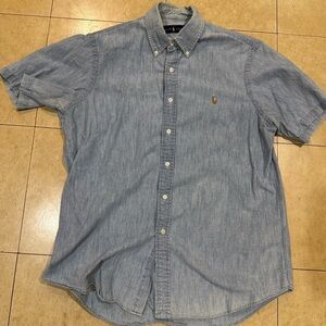 Ralph Lauren Men’s Denim Button Up Collar Shirt